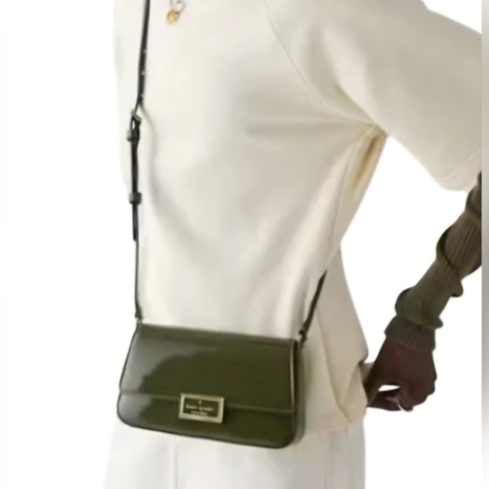 Kate Spade Reegan Patent Mini Flap Crossbody - Picture 2 of 4